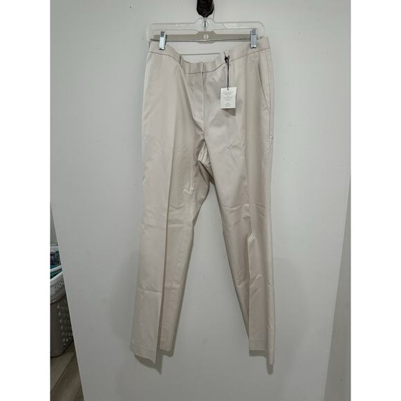 Brooks Brothers Advantage Khaki Chino Stretch Pants Career Wrinkle Free Size 14 - Picture 2 of 8